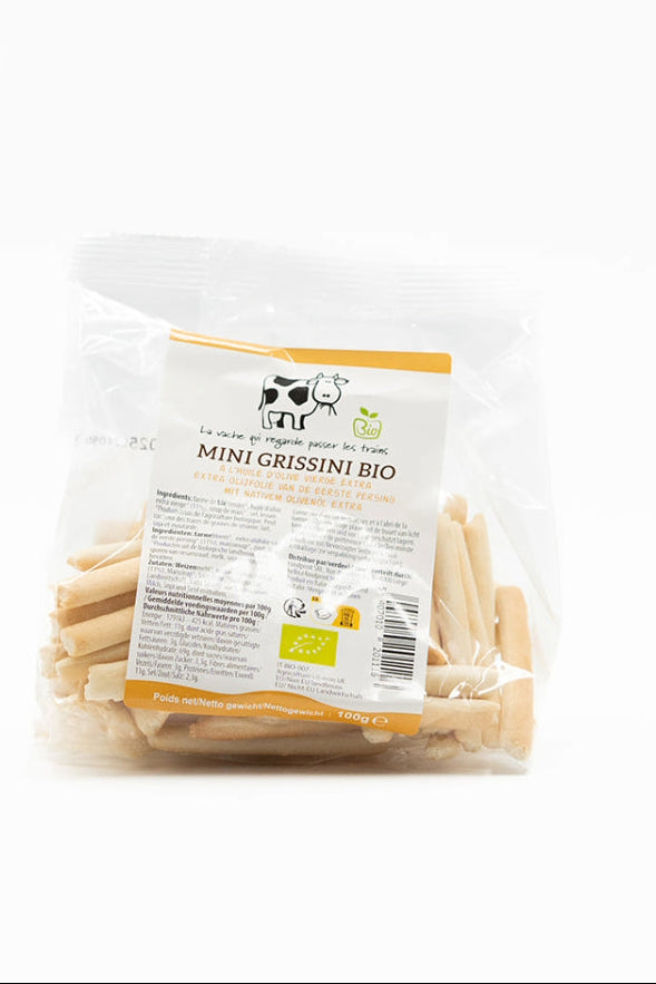 Mini grissini à l'huile d'olive BIO 100g
