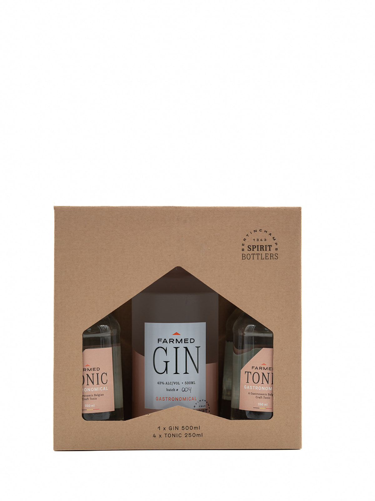 Coffret Farmed Gin Gastronomical