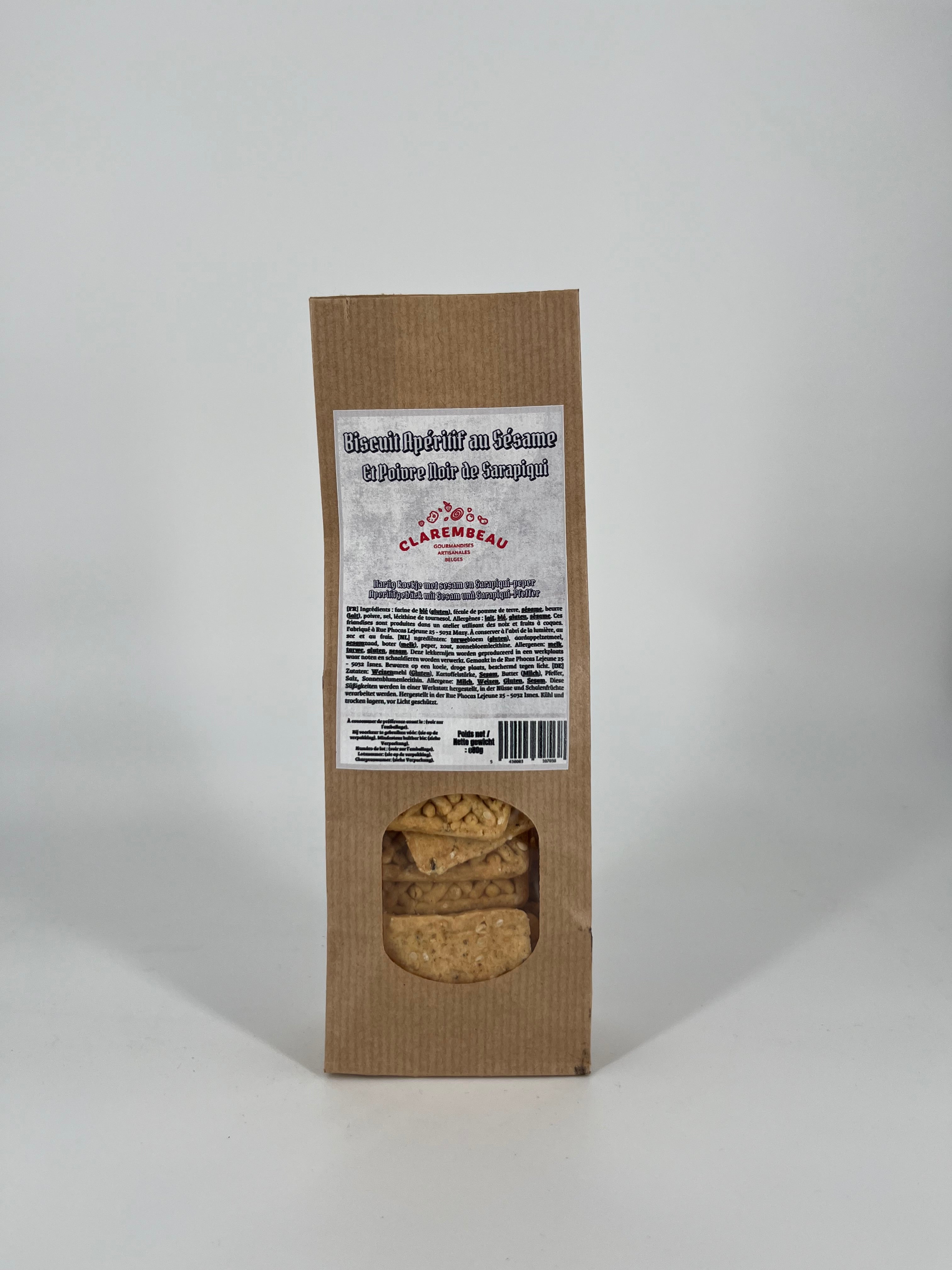 Clarembeau Biscuit apero 80g