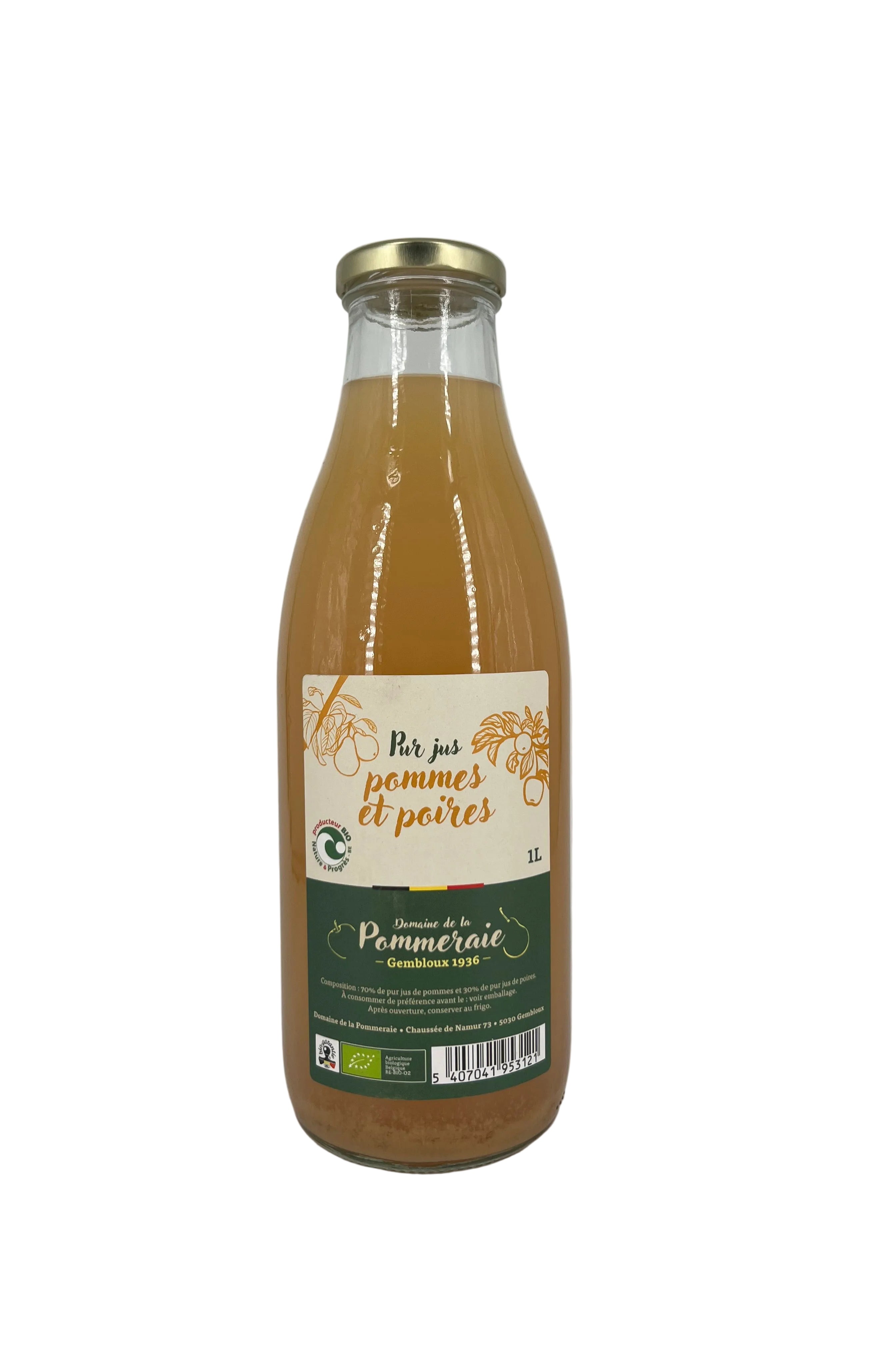 Jus de pommes/poires BIO 1L