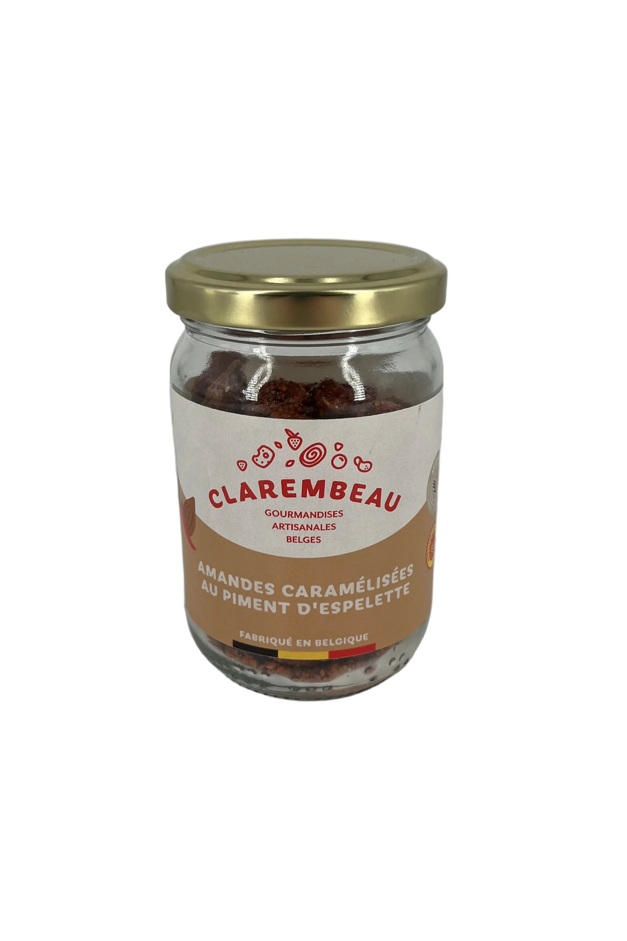 Clarembeau Amandes caramelisees au piment d'Espelette 80g