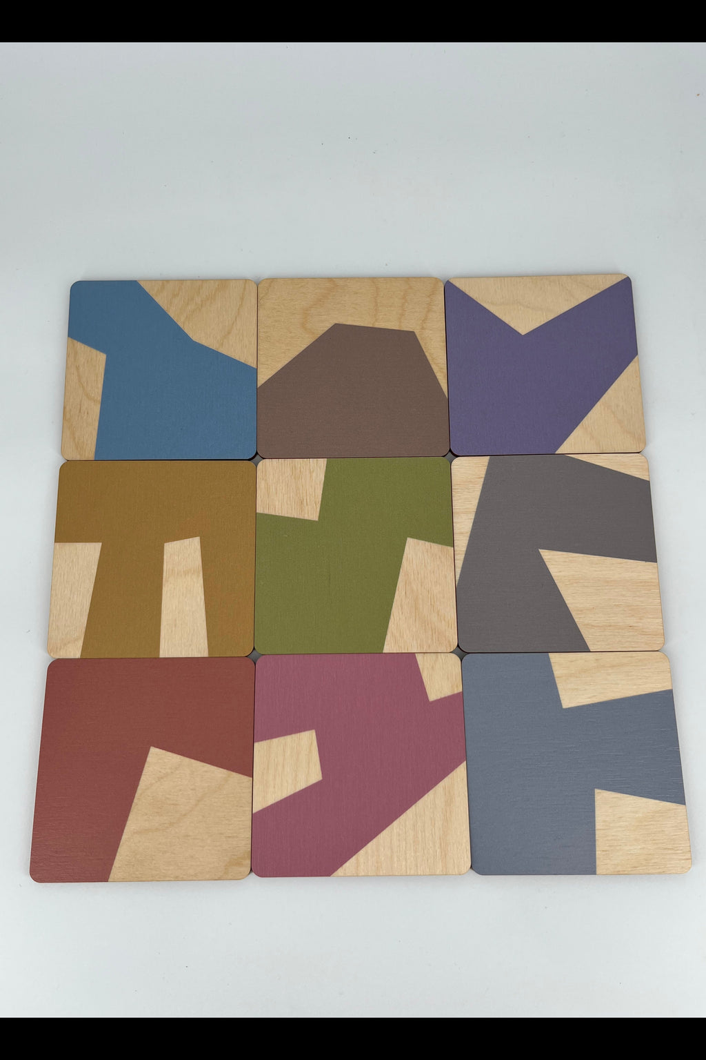 Forma Povera sous-bock - 9 pieces