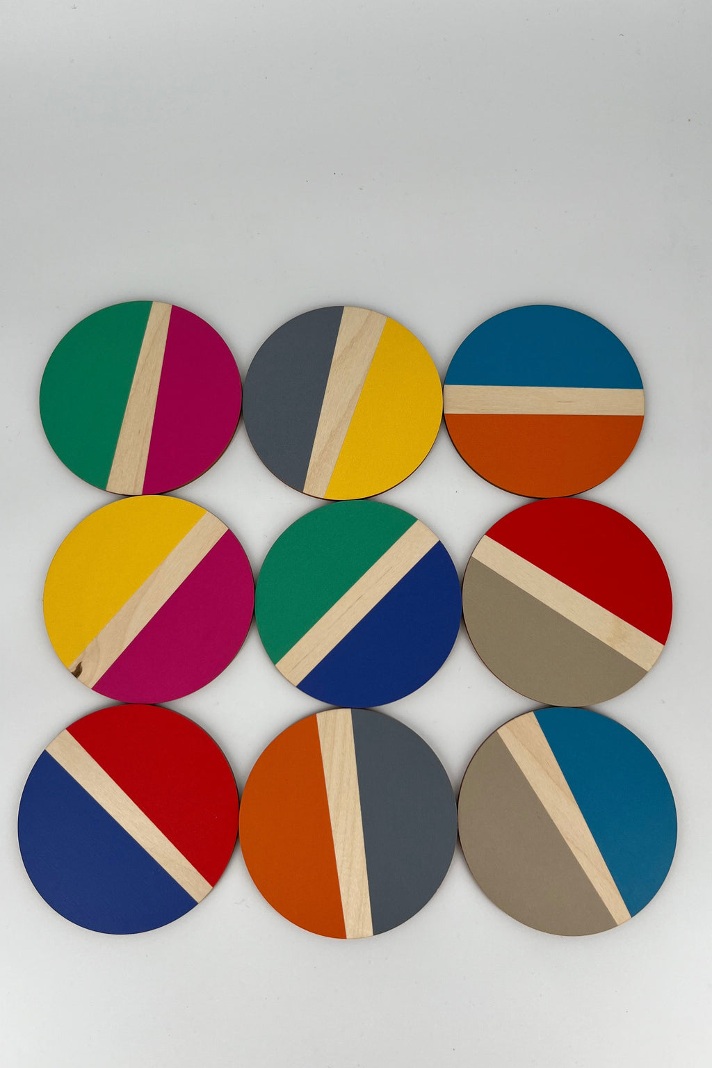 Forma Povera sous-bock - 9 pieces