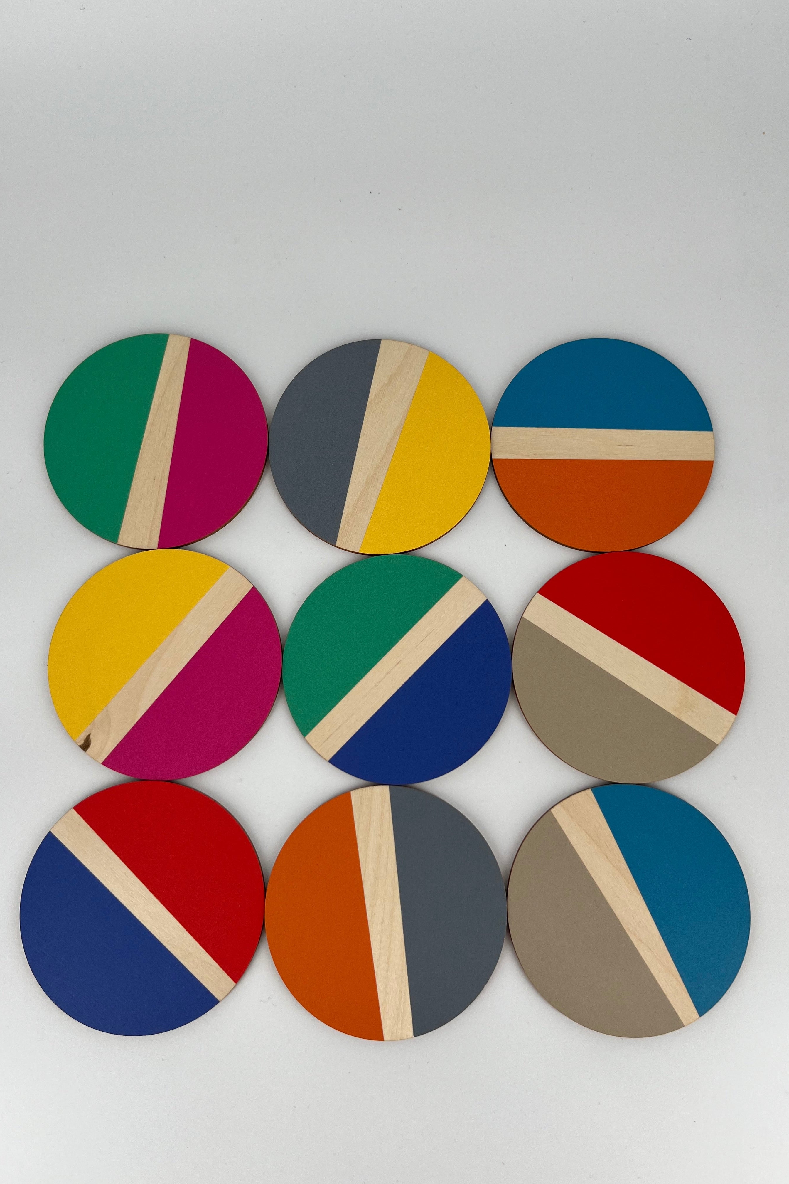 Forma Povera sous-bock - 9 pieces