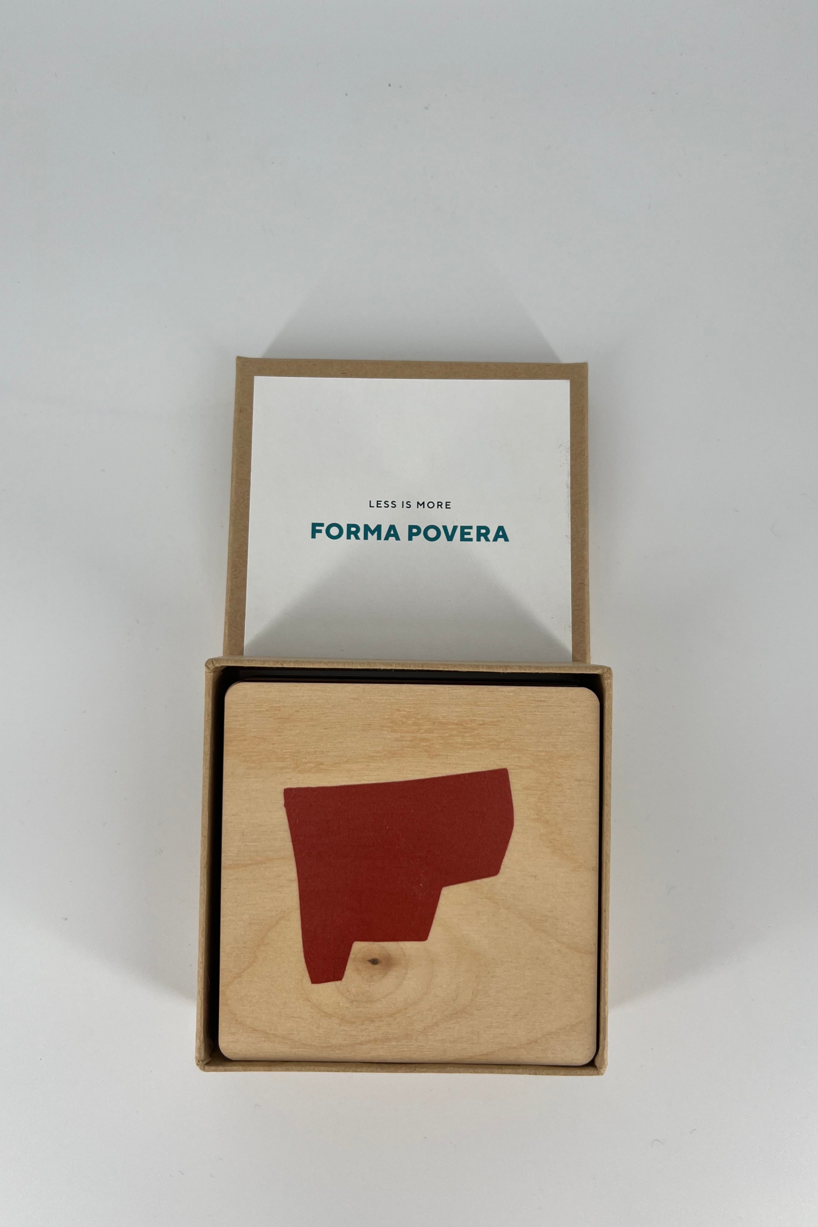 Forma Povera sous-bock - 9 pieces