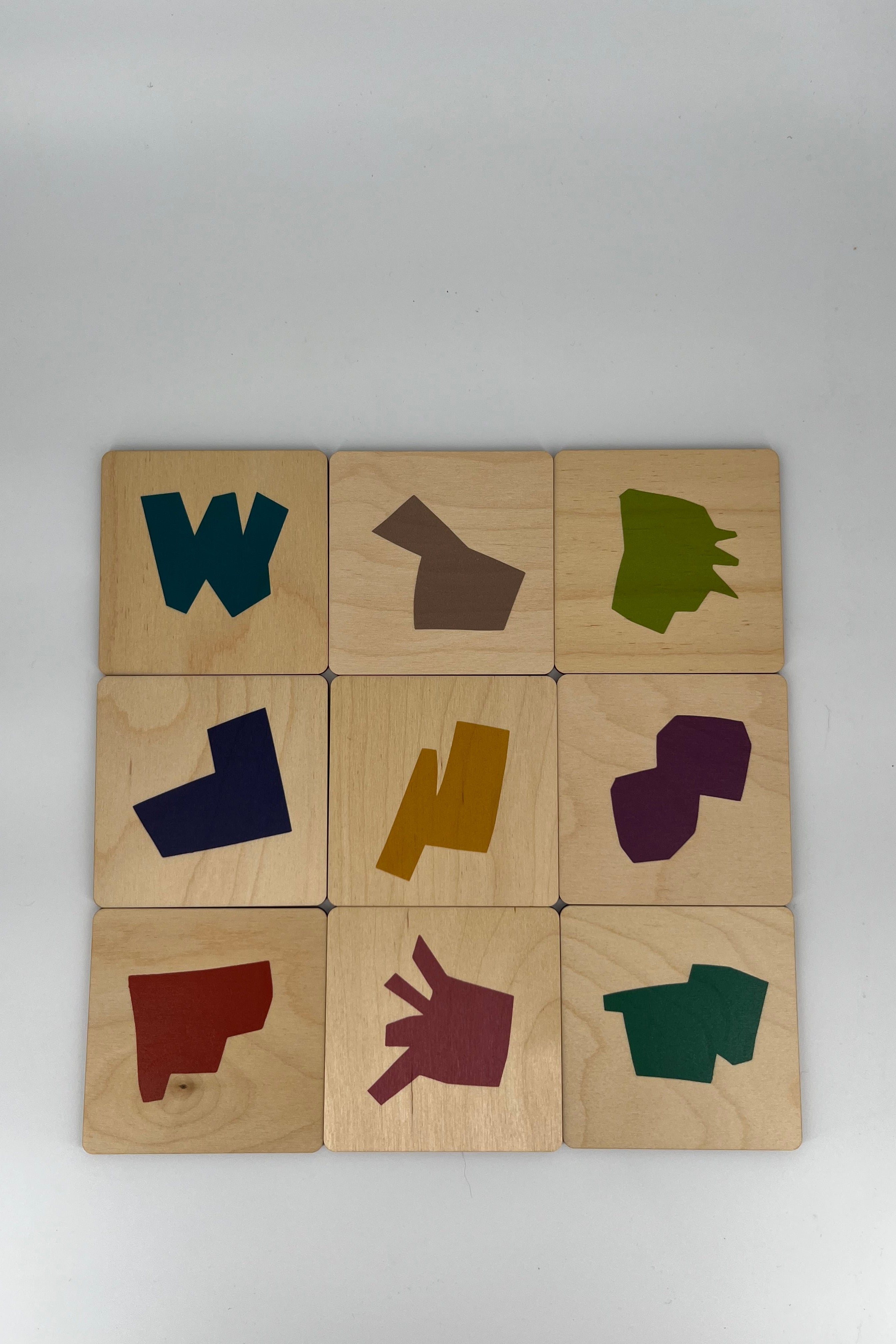 Forma Povera sous-bock - 9 pieces