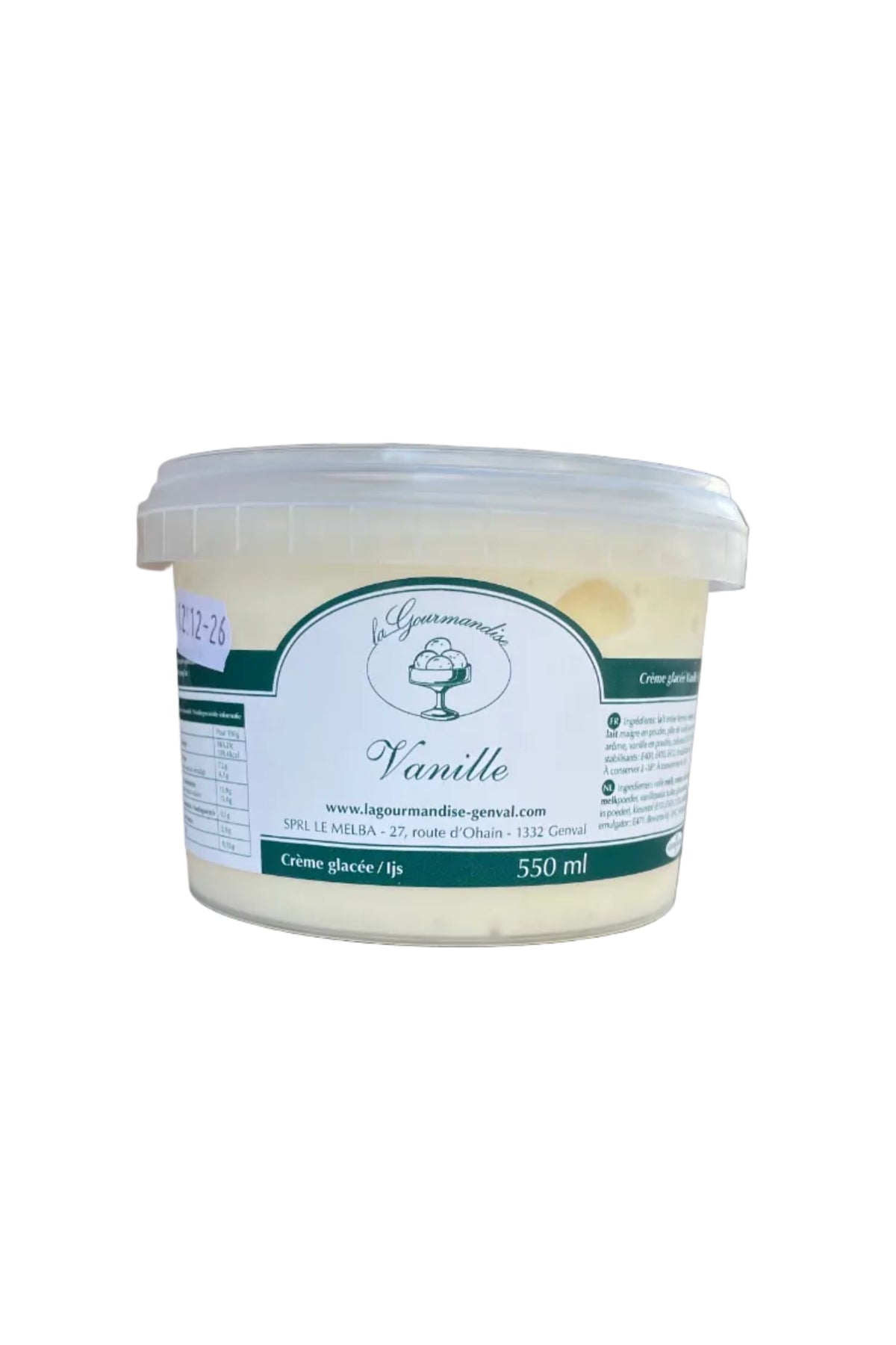La Gourmandise glace ou sorbet - 550ml