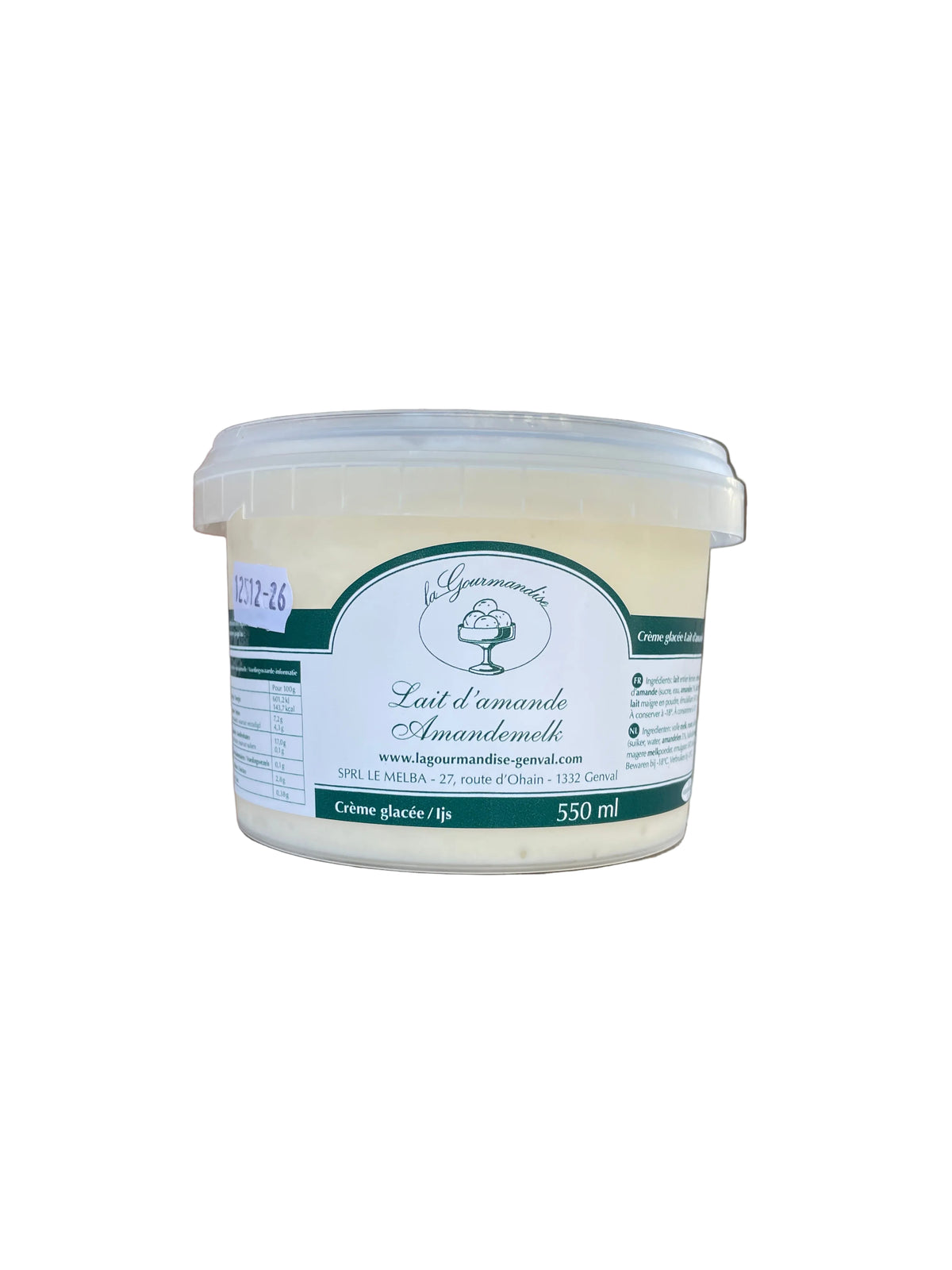 La Gourmandise glace ou sorbet - 550ml