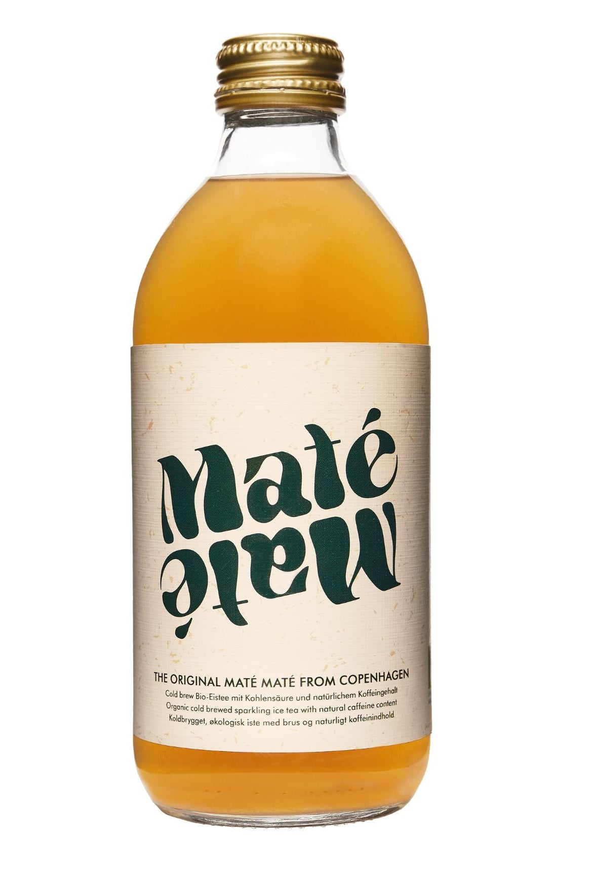 MATE MATE thé glacé bio pétillant au yerba maté verre 330ml