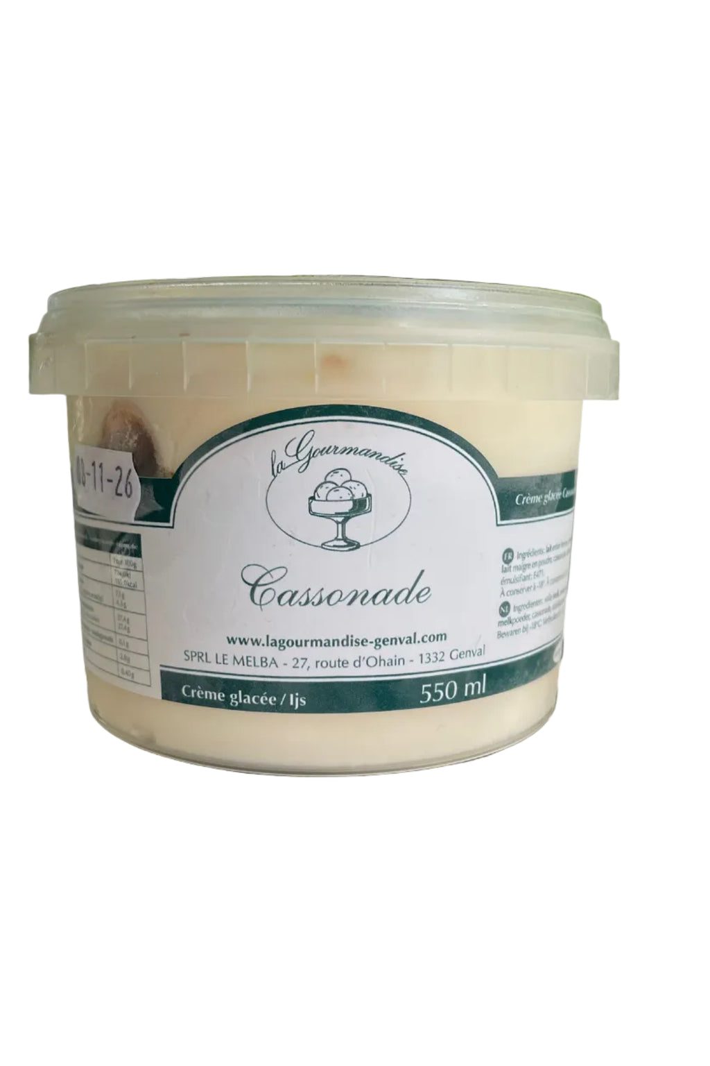 La Gourmandise glace ou sorbet - 550ml