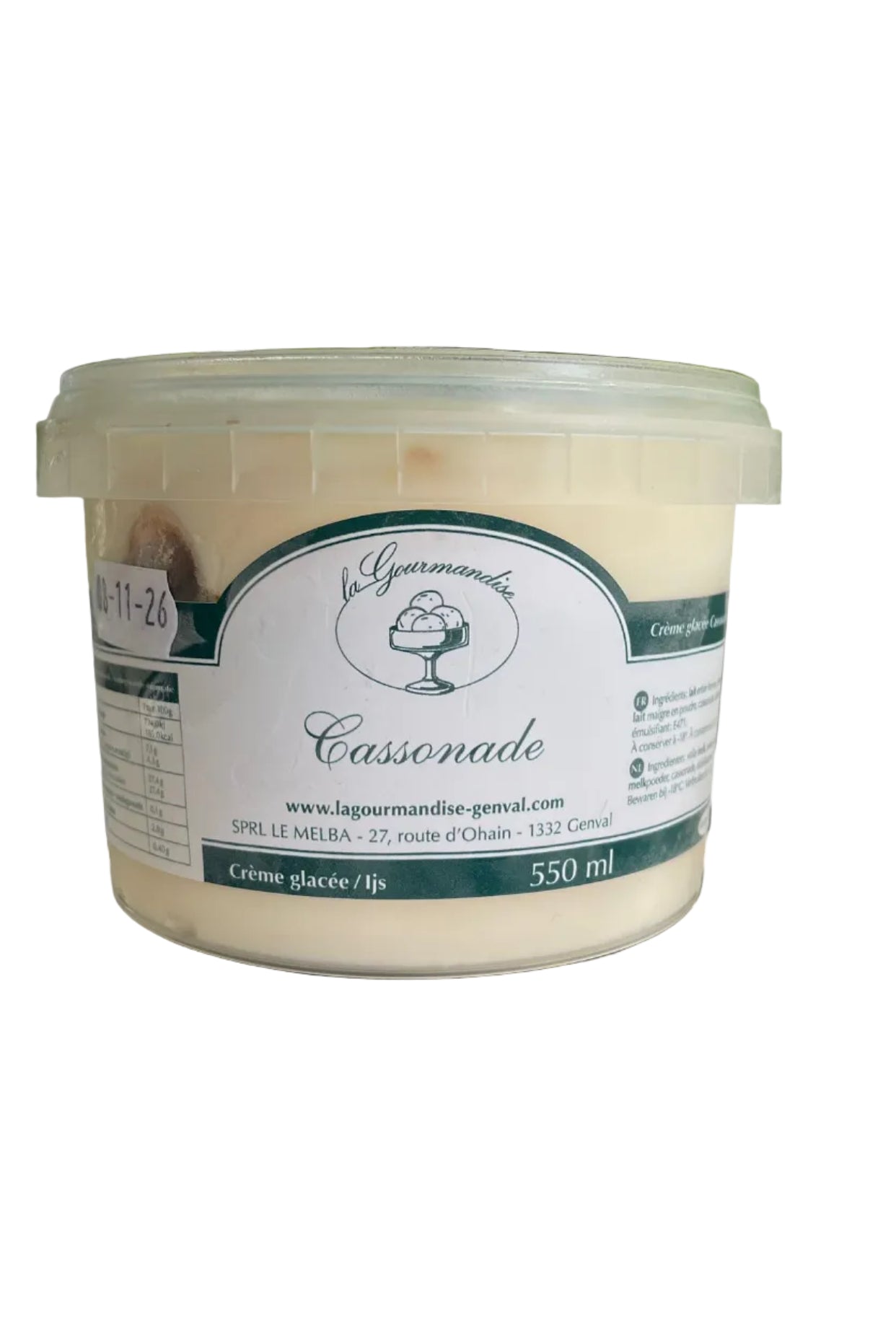 La Gourmandise glace ou sorbet - 550ml