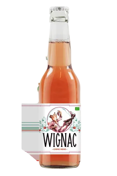 Cidre rose Bio 33 cl
