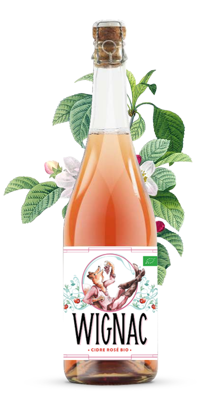 Cidre Bio rose 75cl