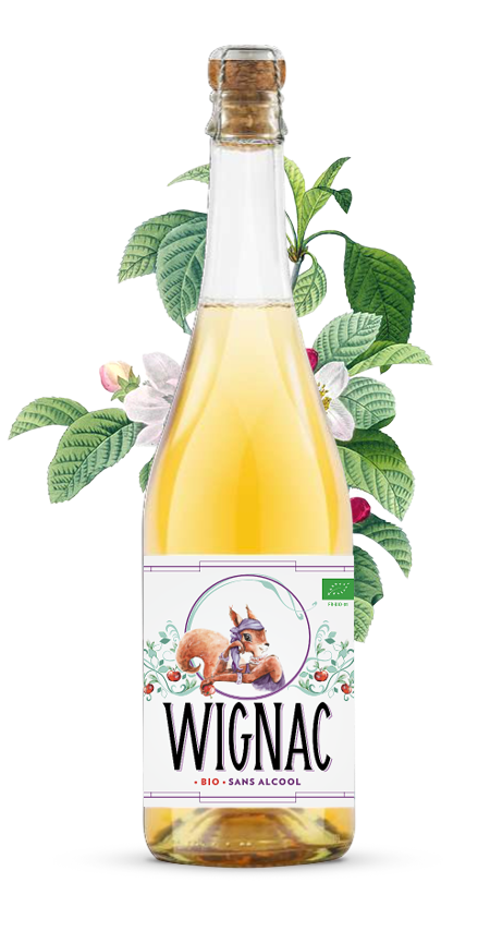 Cidre Bio sans alcool 75cl